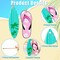 Summer Decorative Hanging Ornaments - 31Pcs Surfboard Surfing Flip Flop Slippers Beach Wood Hanging Ornaments Decorations Hawaii Beach Slippers Wooden Slices Gift Wrapping Tag Pendant Giftwrap